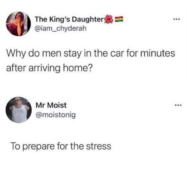 dark memes- shrek meme dad bod - The King's Daughter & Why do men stay in the car for minutes after arriving home? Mr Moist To prepare for the stress