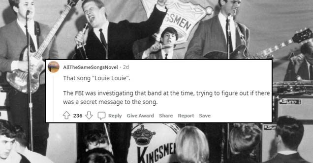 mike mitchell kingsmen - Smen AllThe SameSongsNovel2d That song "Louie Louie". The Fbi was investigating that band at the time, trying to figure out if there was a secret message to the song. 236 Give Award Report Save Kingsmei