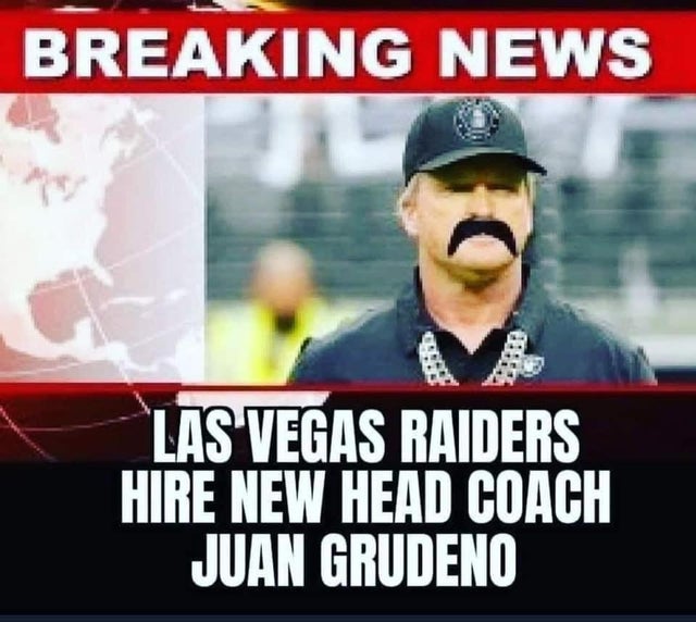 juan grudeno - Breaking News Las Vegas Raiders Hire New Head Coach Juan Grudeno