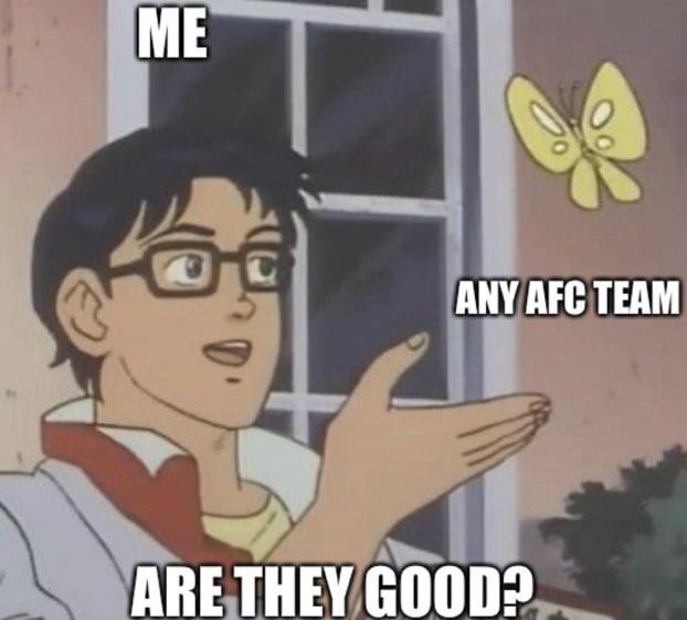 butterfly meme template - Me Any Afc Team Are They Good?