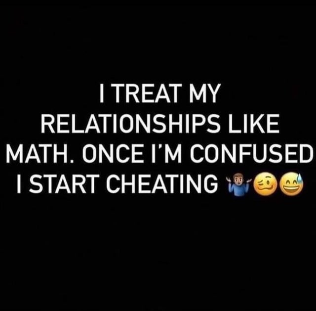 nice guys, gals -plum and posner - I Treat My Relationships Math. Once I'M Confused I Start Cheating , 09