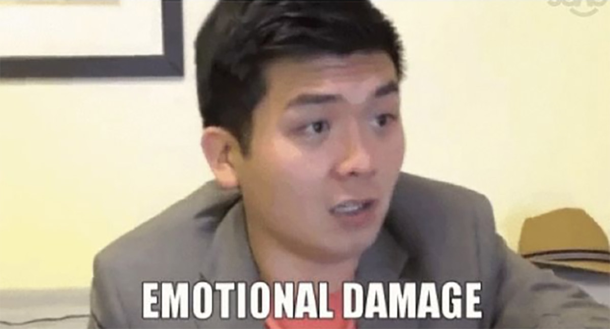 tik tok emotional damage meme - Emotional Damage
