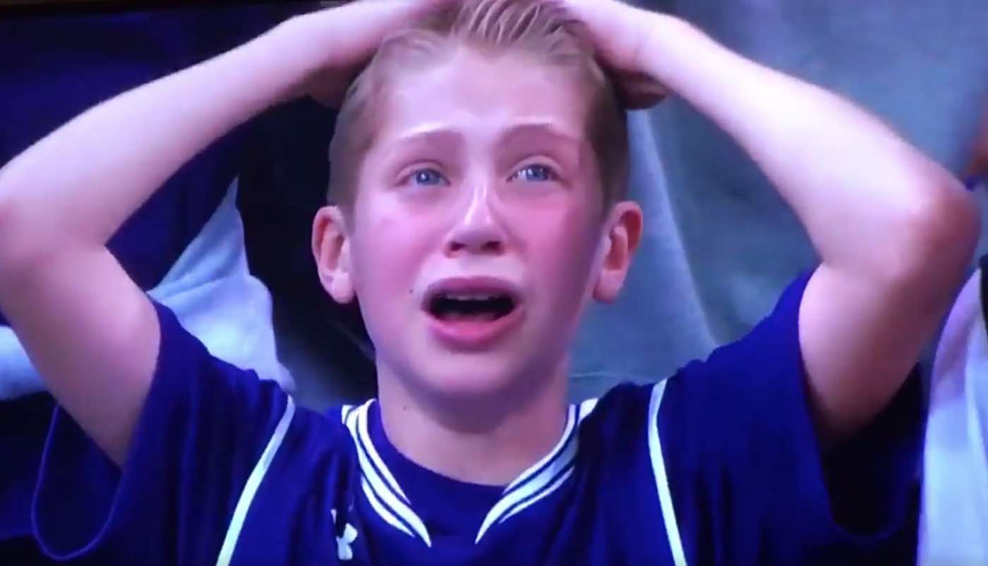 kid crying meme