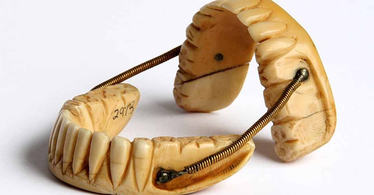 "During the battle of Waterloo, one of the most treasured pieces of 'loot' was the teeth of the deceased soldiers. ~200 years ago, it was rather common to use the teeth of dead people in the creation of dentures." - u/GrandpaJoeSloth