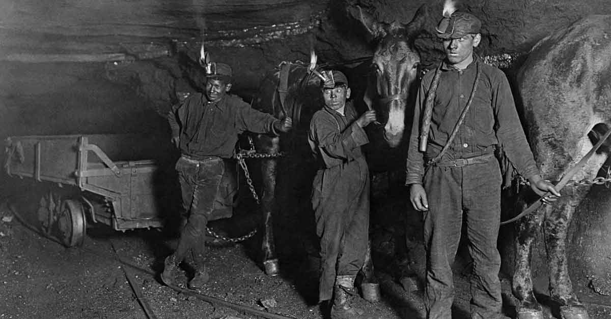 victorian coal miner