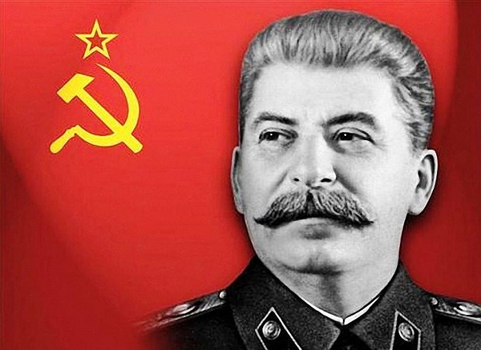 Allying with Joseph Stalin in WW2.