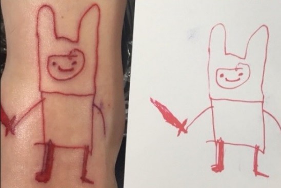 children's drawings tattoos