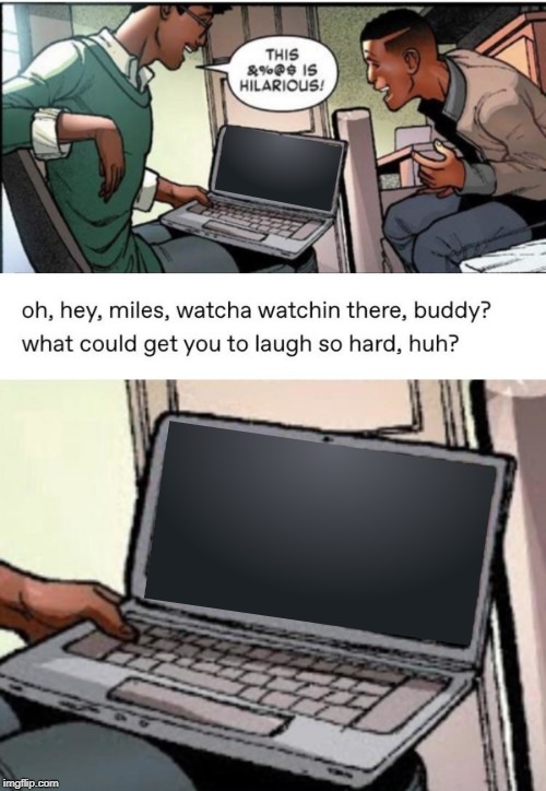 miles morales despacito with cats - This &% $ Is Hilarious! oh, hey, miles, watcha watchin there, buddy? what could get you to laugh so hard, huh? imgflip.com