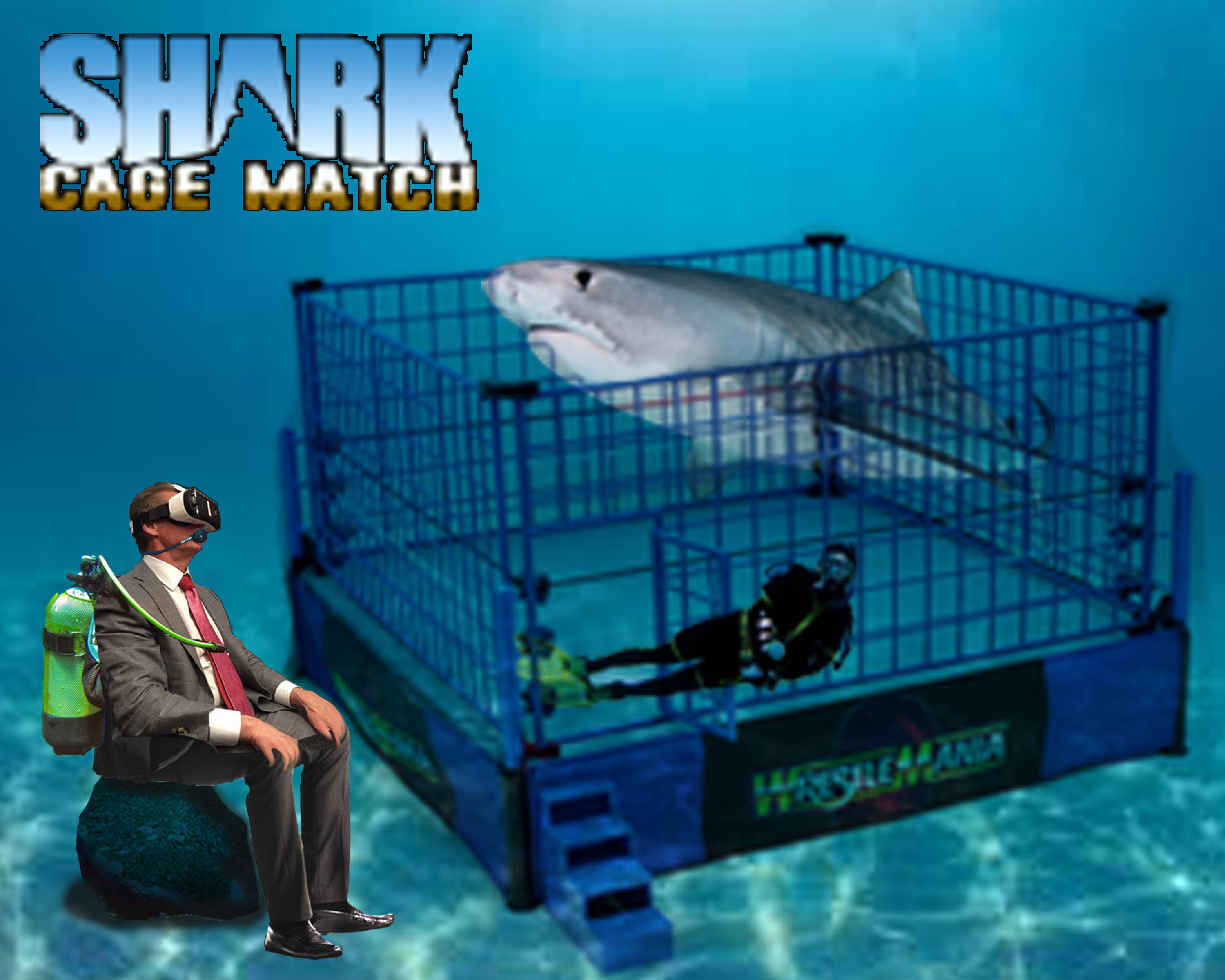 The reason Shark Week and Wrestle Mania aren't on the same day.