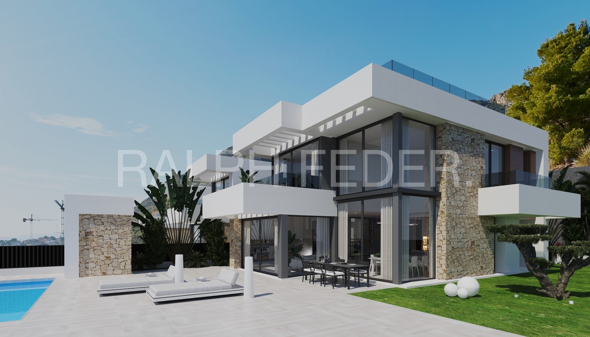 Luxury Villas with Panoramic Sea View in Finestrat Hills