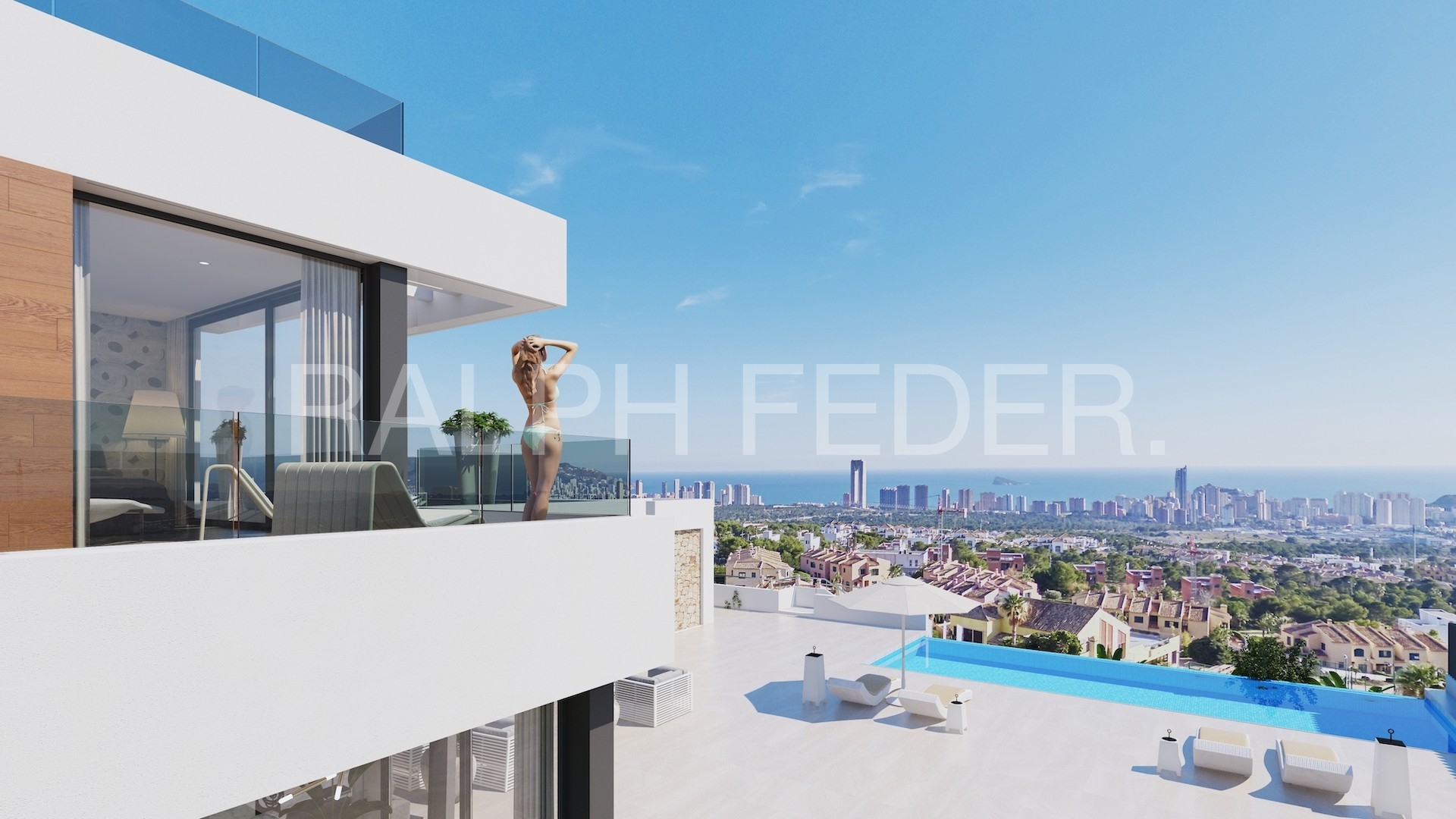 Luxury Villas with Panoramic Sea View in Finestrat Hills