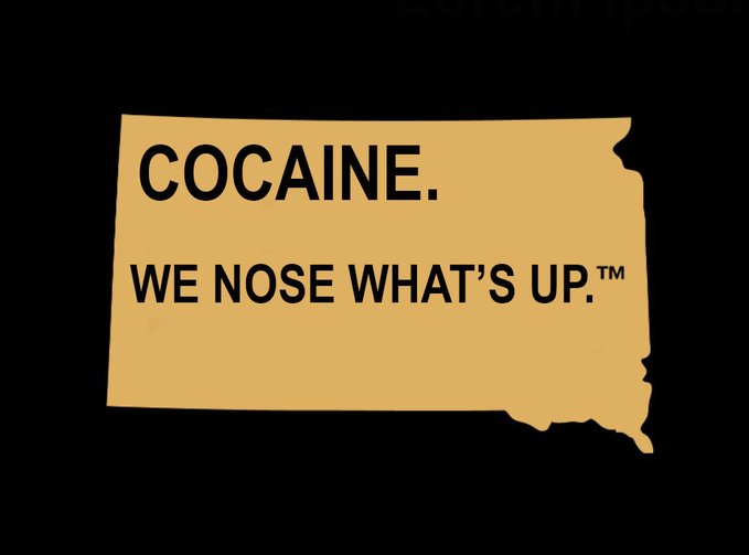 graphics - Cocaine. We Nose What'S Up."