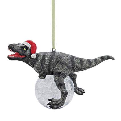dinosaur ornament