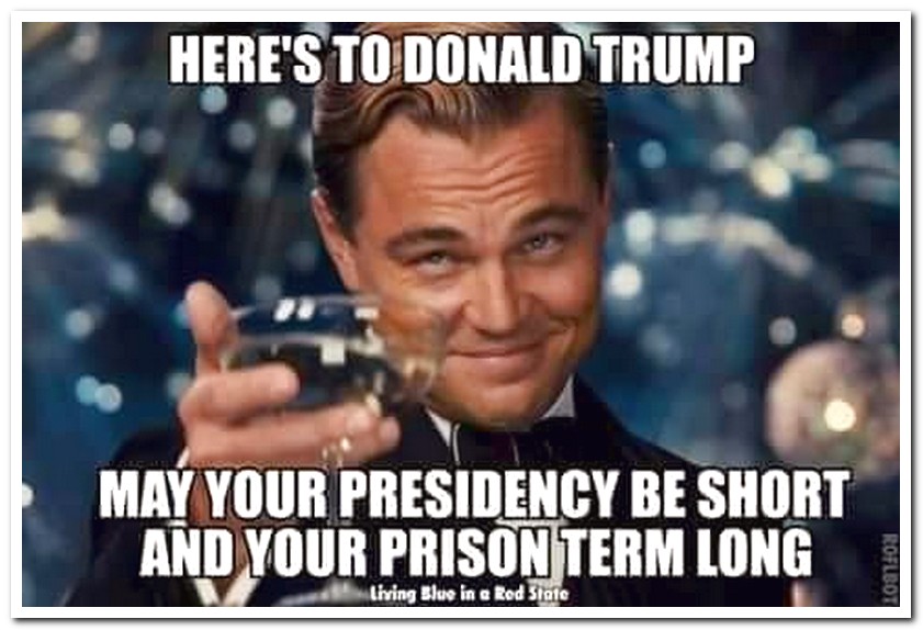 you know i love you meme - Here'S To Donald Trump May Your Presidency Be Short And Your Prison Term Longi living Blue in a Red State