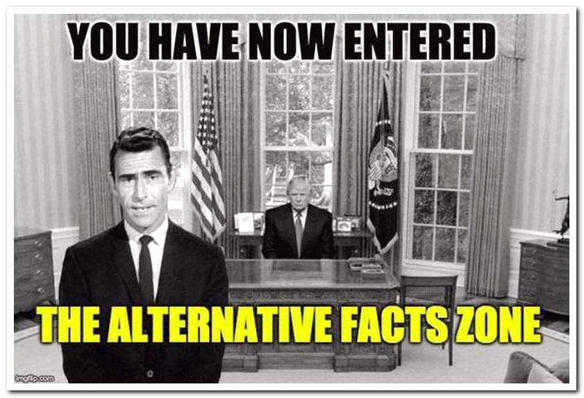 twilight zone trump - You Have Now Entered The Alternative Facts Zone Gradio.com