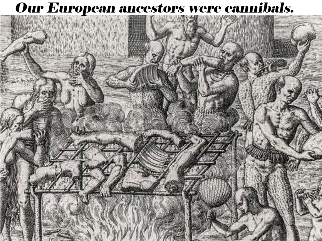 mexican flayed lord - Our European ancestors were cannibals.