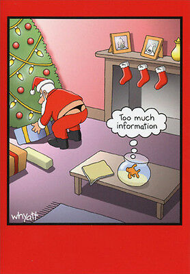 funny christmas cards - Too much information whyatt