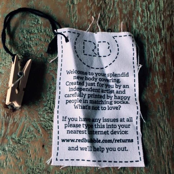 Hilarious Clothing Tags You've never noticed.