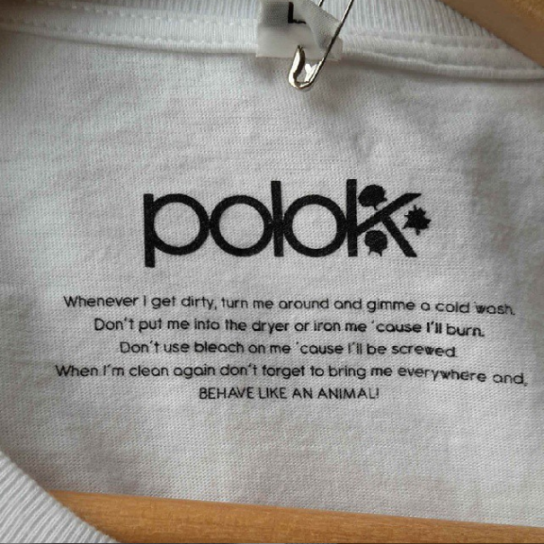 Hilarious Clothing Tags You've never noticed.