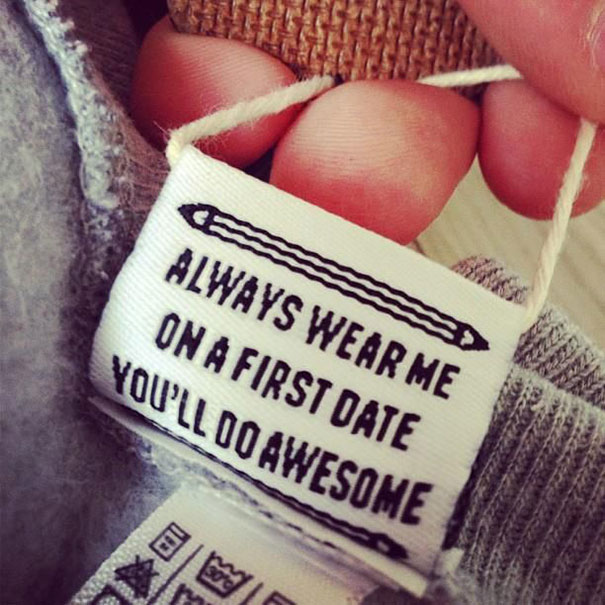 Hilarious Clothing Tags You've never noticed.