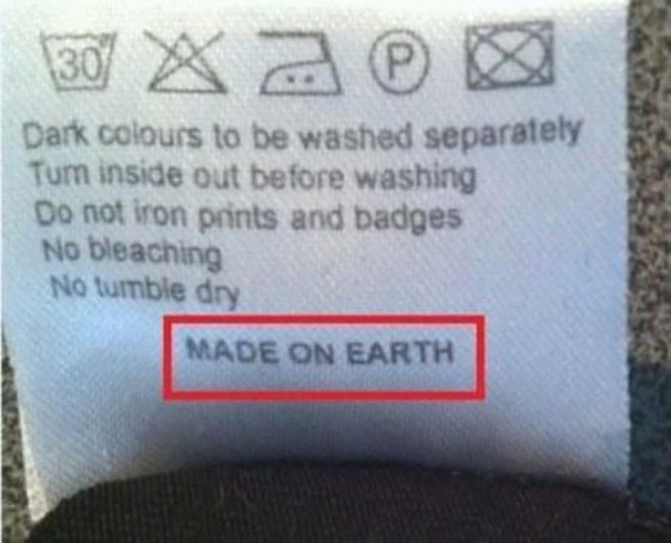 Hilarious Clothing Tags You've never noticed.