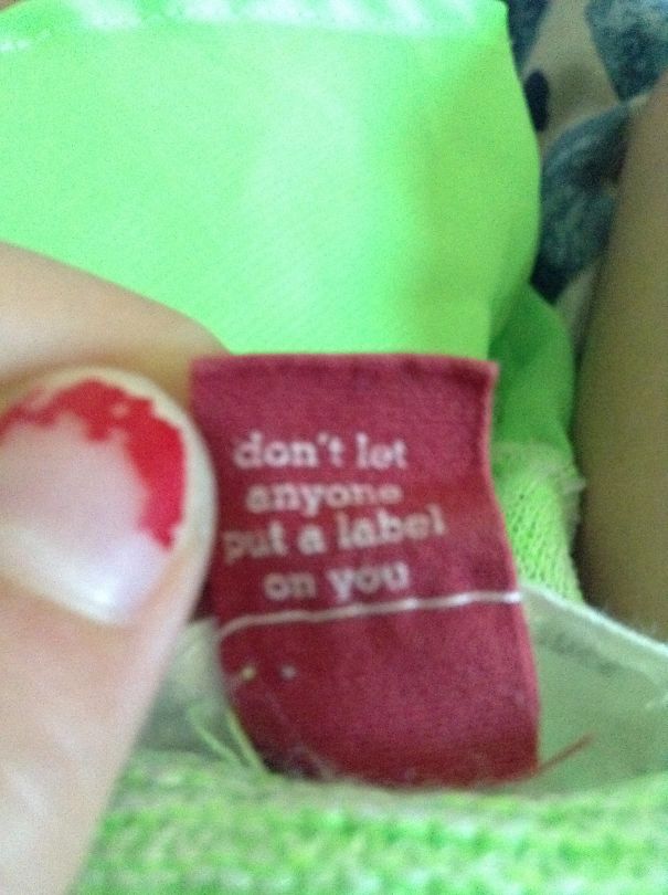 Hilarious Clothing Tags You've never noticed.