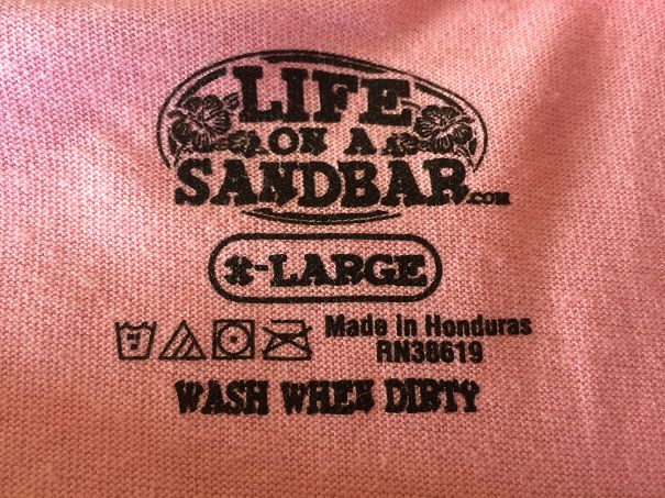 Hilarious Clothing Tags You've never noticed.