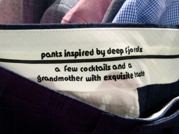 Hilarious Clothing Tags You've never noticed.