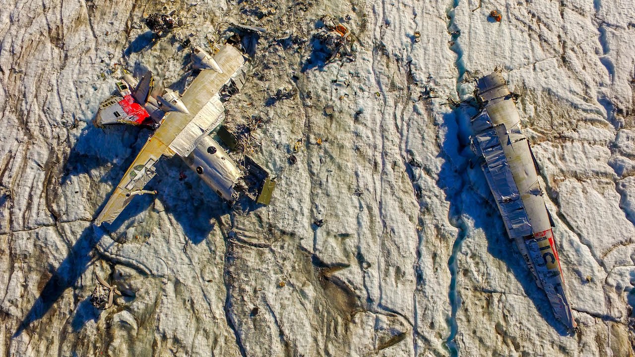 Today, the plane sits tucked behind a wall of stone in one of Alaska's most rugged-yet-accessible mountain regions, and it's a favorite stopping point for hikers looking to dip their toes into true Alaskan terrain.