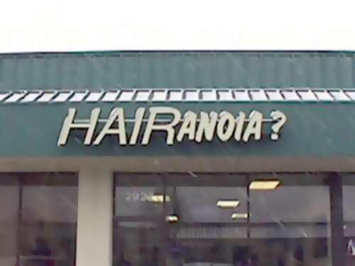 signage - Hairanota?