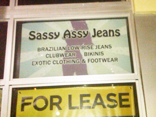 super funny names - Sassy Assy Jeans Brazilian LowRise Jeans Clubwear Bikinis Exotic Clothing & Footwear For Lease