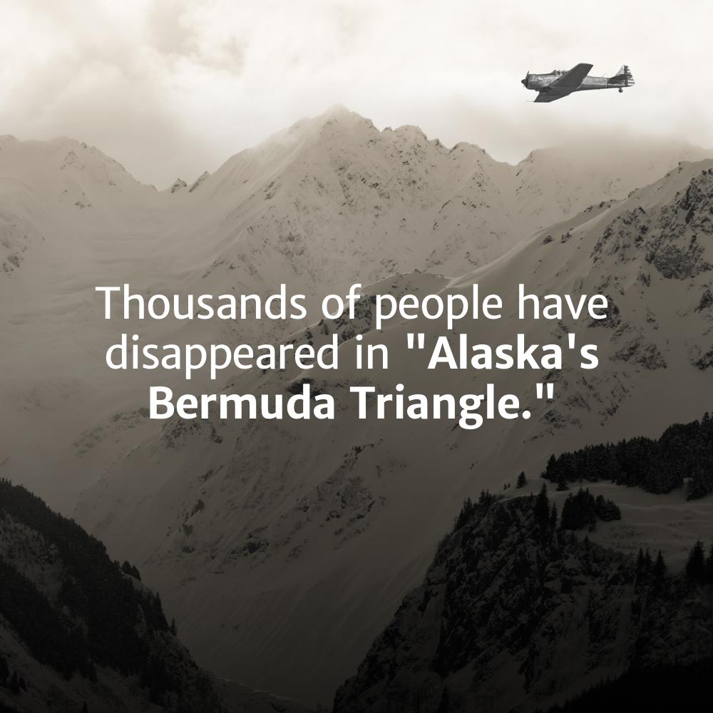 tesco lotus - Thousands of people have disappeared in "Alaska's Bermuda Triangle."