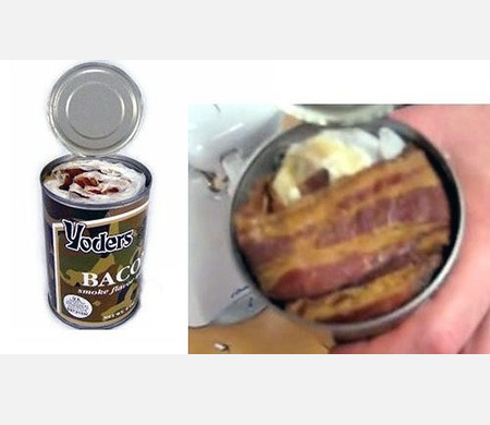 bacon in a can