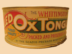 label - The Whittington Pox Tong Pality Packed And Preser By The Glazed Pressed Bee