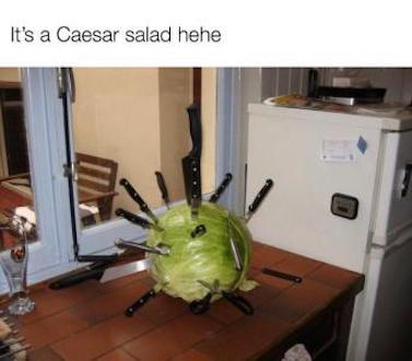 demonic cursed - It's a Caesar salad hehe