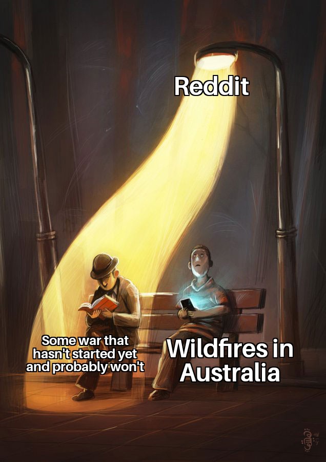 ww2 pacific theater memes - Reddit Some war that hasn't started yet and probably won't Mildfires in Australia on