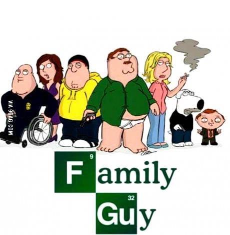 breaking bad family guy - Family Guy Via 9GAG.Com