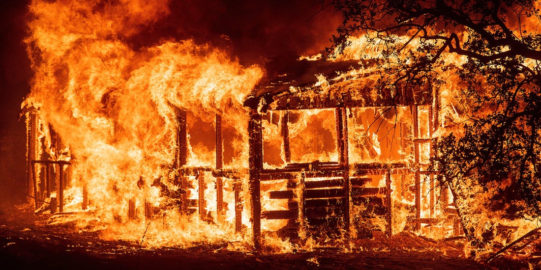 Amazing Photos of the Destructive Nature of Fire