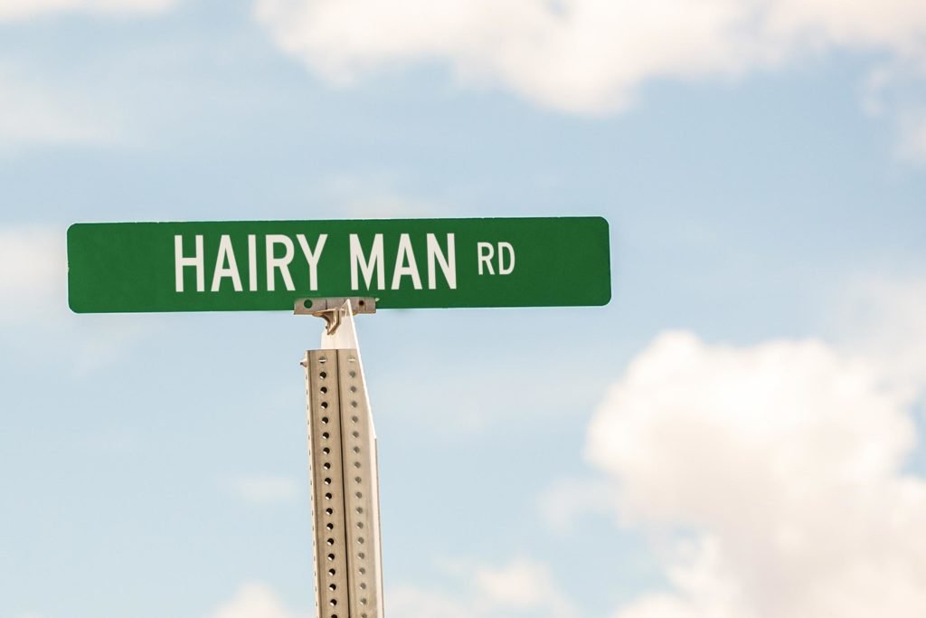 street names in texas - Hairy Man Rd