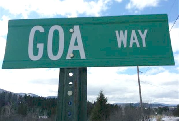 funny street names - Goa Way