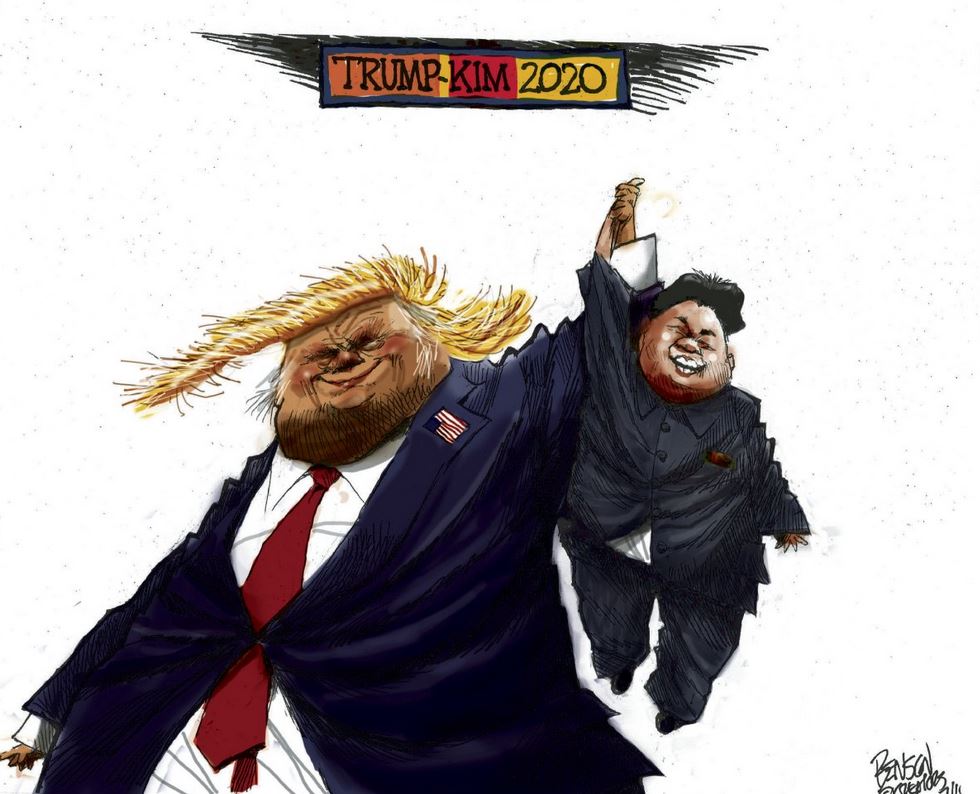 steve benson cartoonist - TrumpKim 2020 Balbinos mo