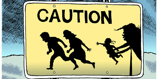 cartoonist fired pittsburgh - Caution