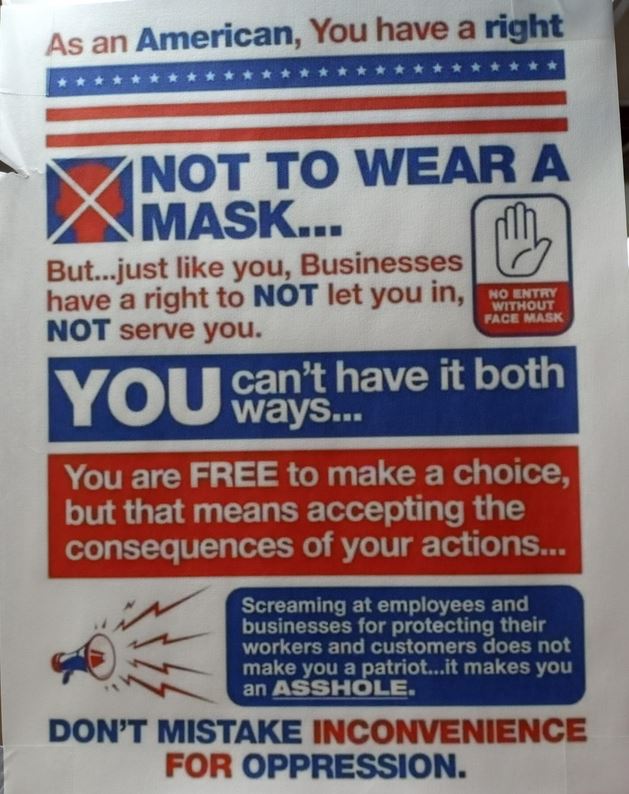 Don't Mistake Inconvenience For Oppression