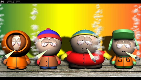 South Park Kids on Weed