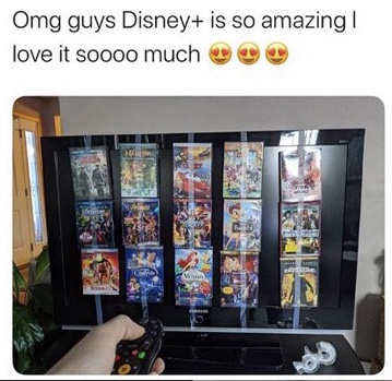 Disney+ meme