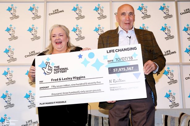 euromillions winners uk - Changing Chance Life Changing Date 100718 National 57,975,367 Lottery Pay N Railton Fred & Lesley Higgins Amount Fifty seven milion nine hundred & seventy five The Nation thousand three hundred & sixty Seven pounds Playmakes It P