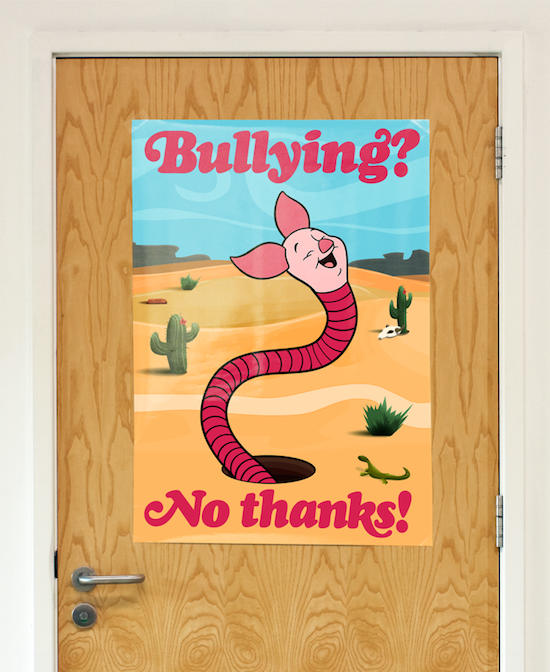 bullying no thanks piglet - Bullying? No thanks!