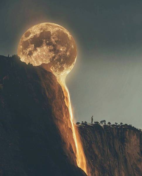 melting moon