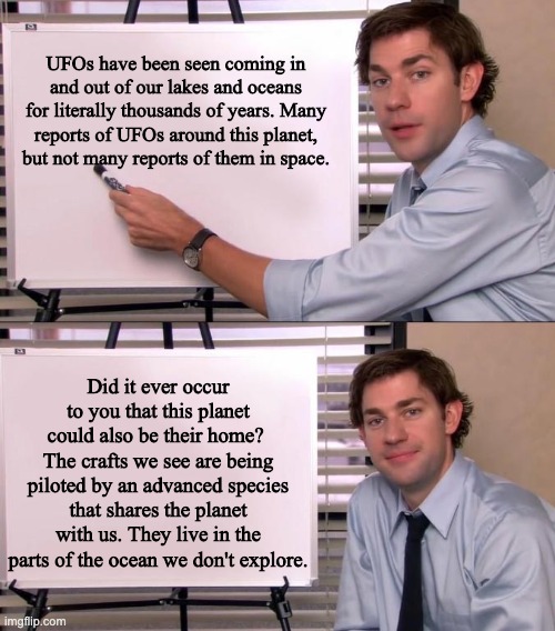 since we've explored so little of our oceans, would it be a stretch to believe that several highly advanced civilizations have always existed in the deep oceans that the general public knows nothing about?