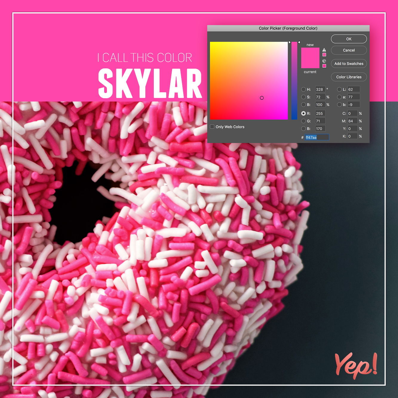 Tcall This Color Skylar One Colors Yep!